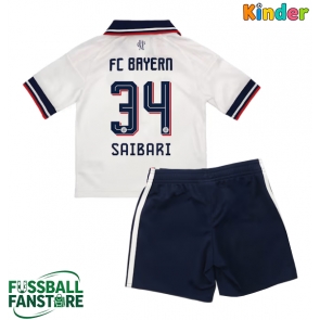 Bayern Munich Ismael Saibari #34 Replik Auswärtstrikot Kinder 2026-27 Kurzarm (+ Kurze Hosen)